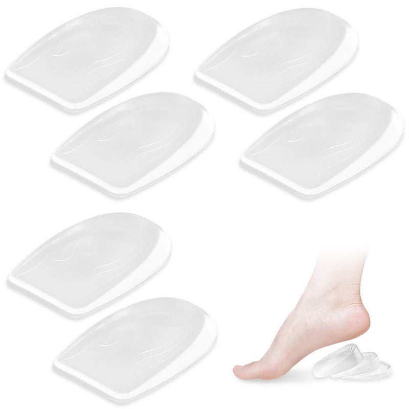 Kalevel 3 Pairs Height Increase Insole Men Women Elevator Shoe Heel Lift Inserts Shock Absorption Insoles 1cm for Boots Sneakers - Image 1